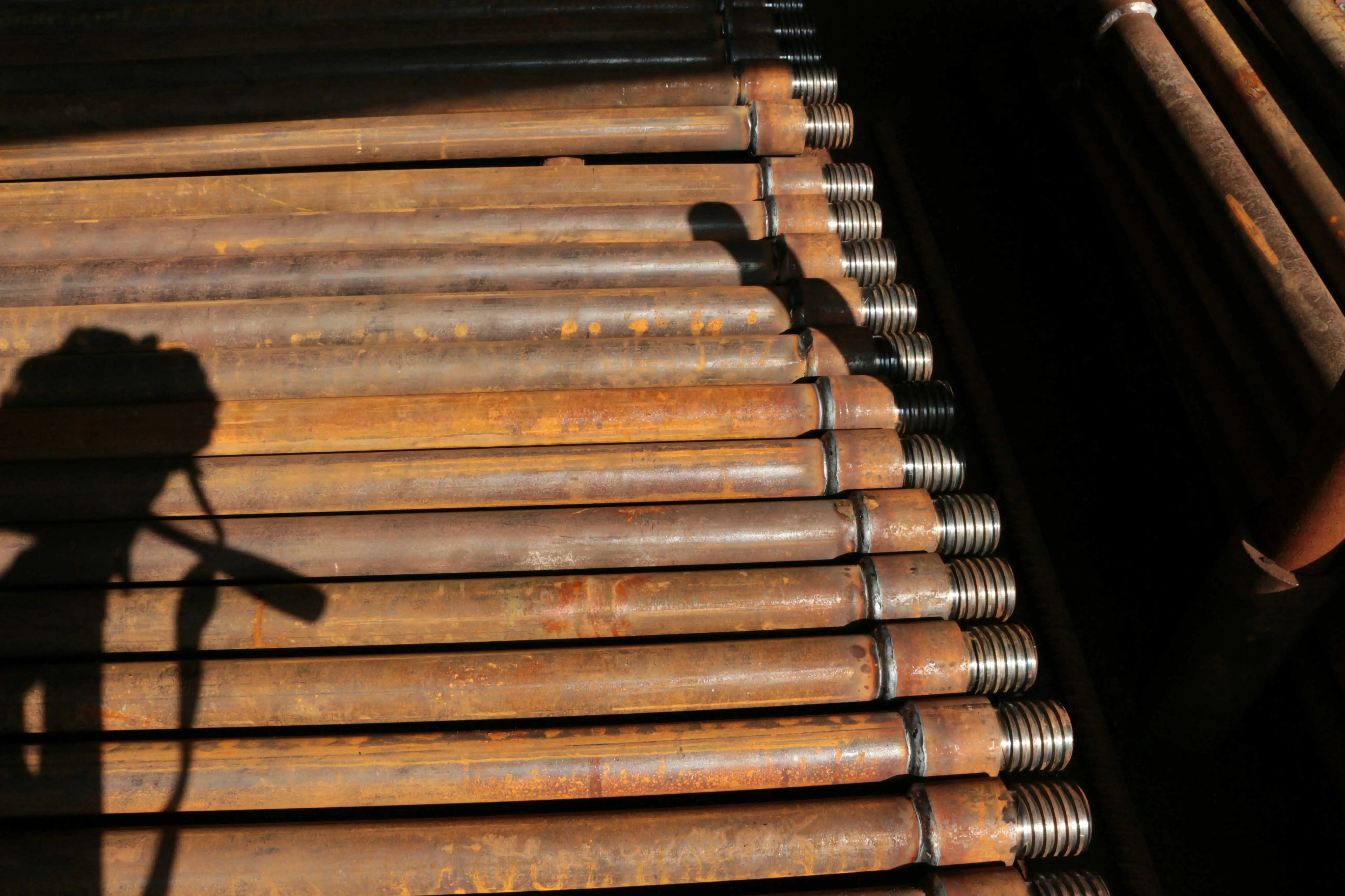 Рисунок 4 - Буровая машина, буровая труба