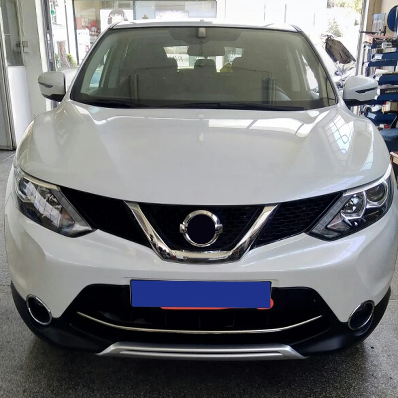 ABS аксессуары для Nissan Qashqai J11 Dualis Qashqai передний и задний бампер защитная пластина