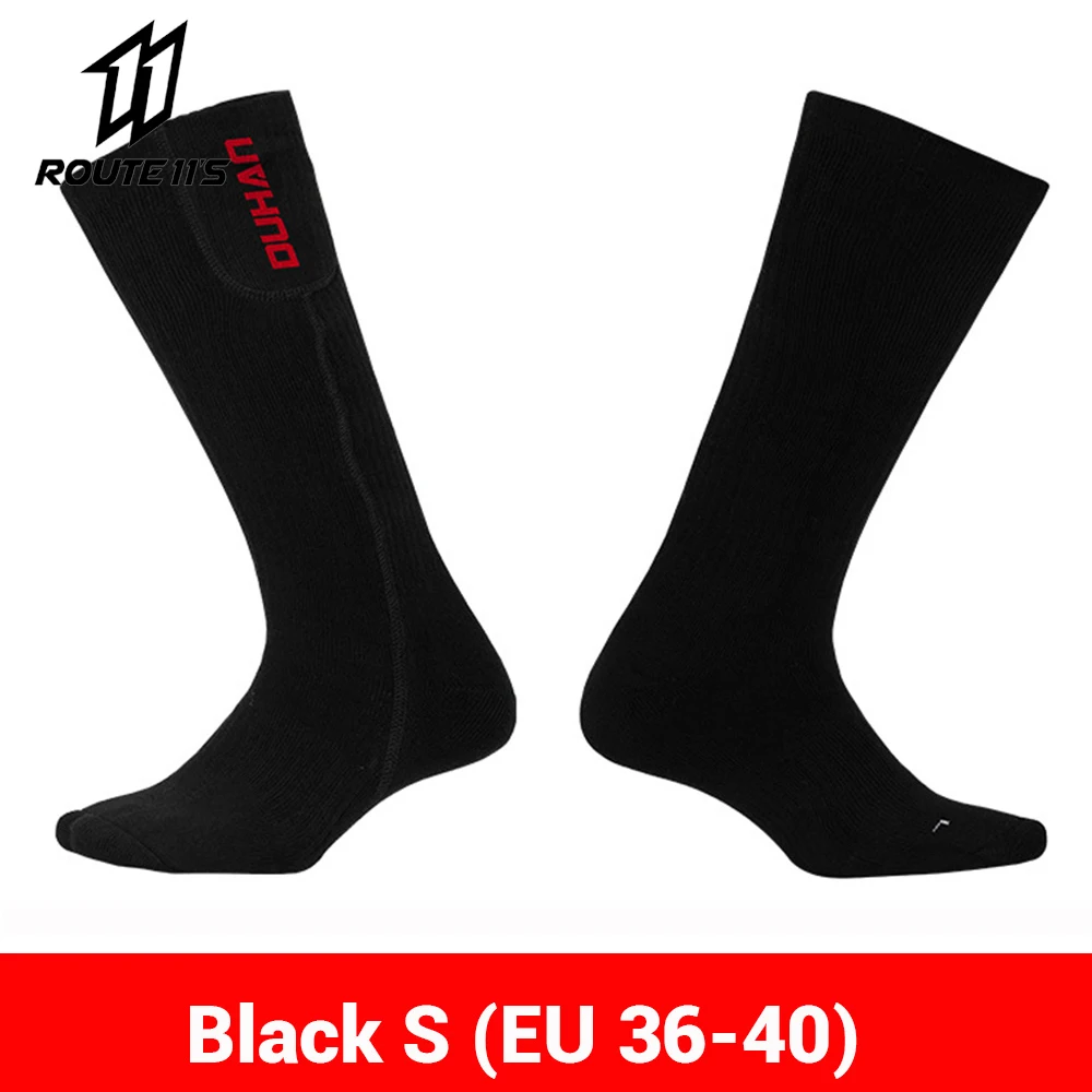 

DUHAN Winter Heating Motorcycle Socks Ski Socks Heating Socks USB Electric Motorcycle Boots Heating Socks Infrared Heating
