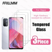 3pcslot 9h tempered glass for oppo a52 a53 a72 a92 glass full screen protectors for oppo a54 a74 a94 a95 5g f19 protective film