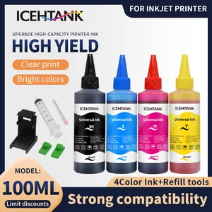 Icehtank 400ml refill ink kit for canon for PG445 XL PG 445 CL446 For Canon Pixma IP2810 MG2410 MG2510 MG2440 MX494 MG2940 MG254