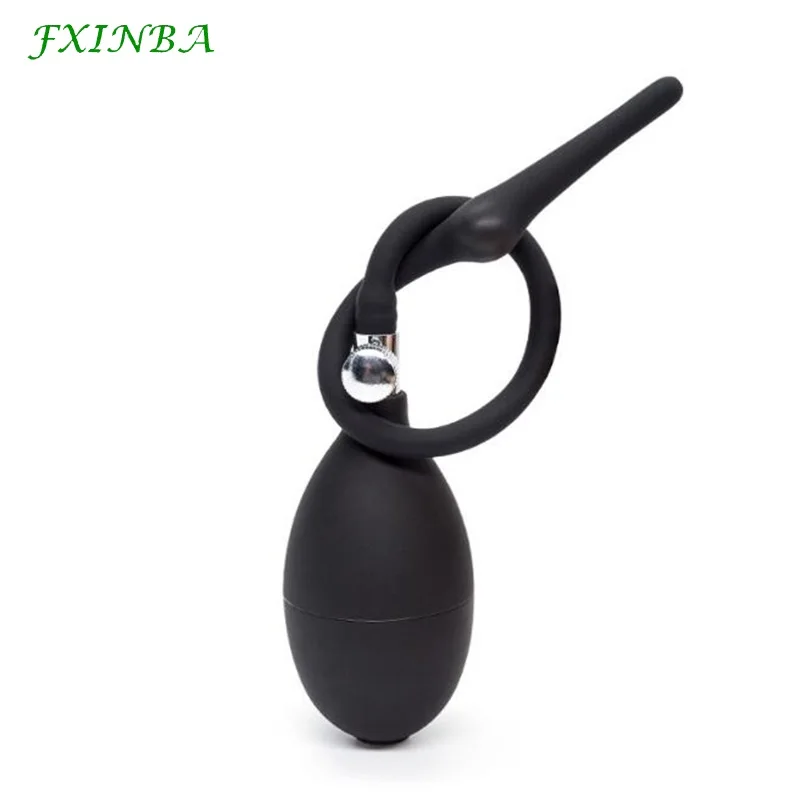 Надувной пенис FXINBA Мужской силиконовый расширитель уретры катетер уретральный