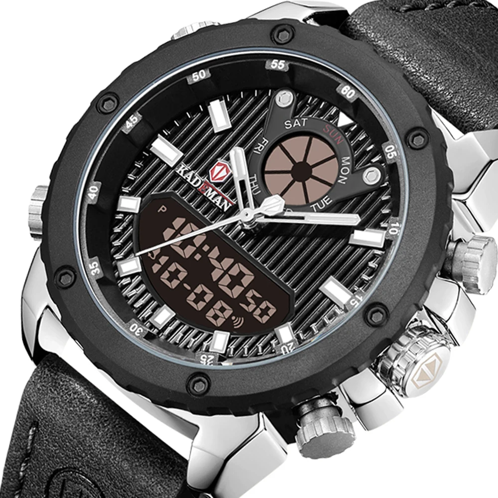 Часы наручные мужские кварцевые в стиле милитари роскошные Брендовые спортивные