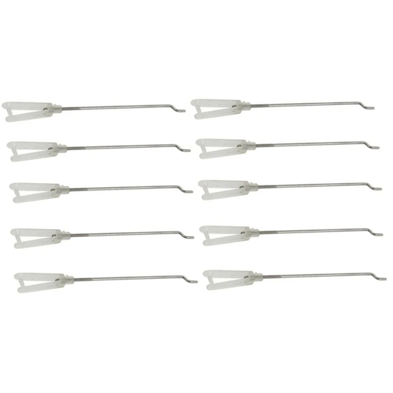 

10PCS 500mm Durable 50cm Push Rods With Clevis Portable Steel Wire Push Rod For RC Aircraft Fixed-wing Airplanes RC Spare Parts