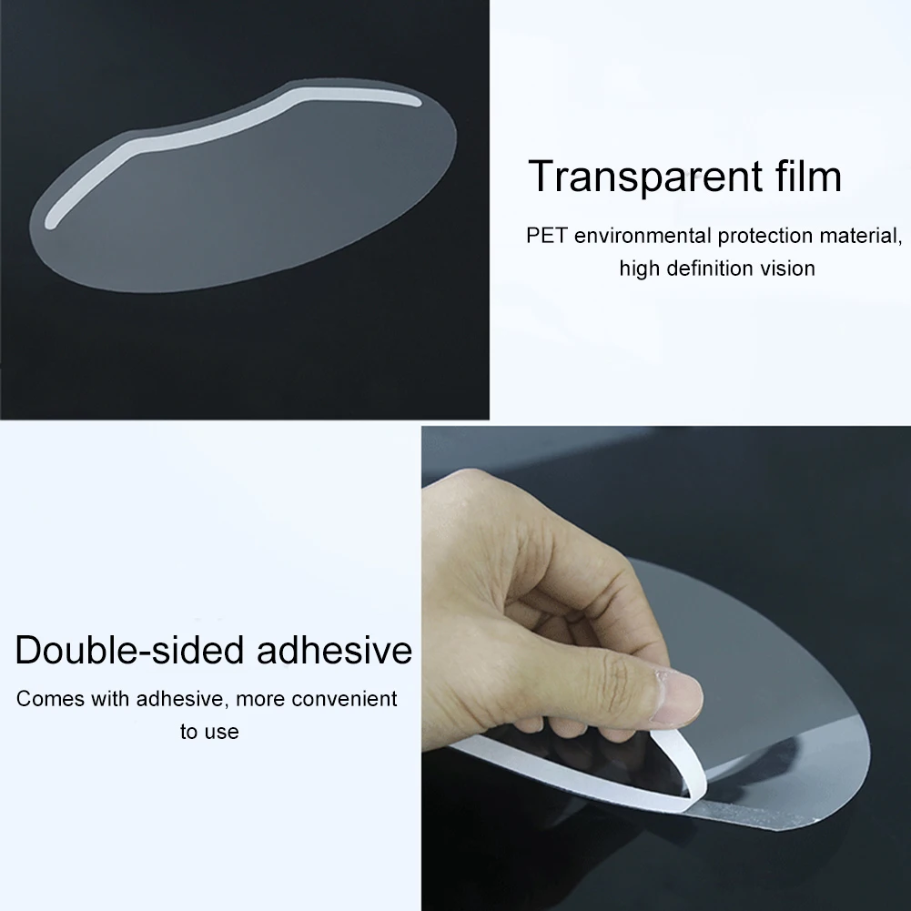 

50/100Pcs Disposable Haircut Hairspray Adhesive Shield Protective Cover Eye Shield Guard Hairdressing Cover Shield