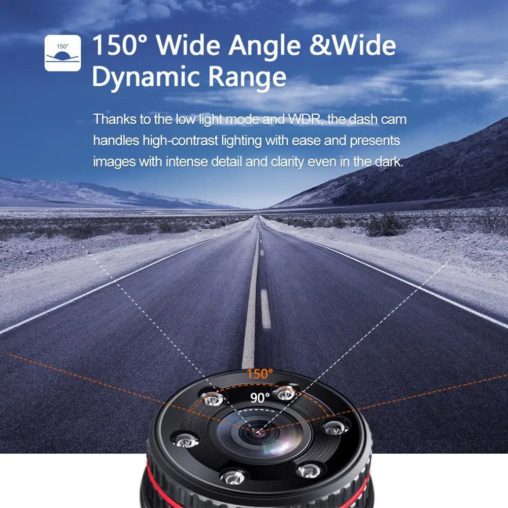 

Car DVR camera dash Cam 4k 3 Inch 1080P Full HD Dash Camera 150 Degree Dashcam Cars Night Vision G-Sensor Car Camera Recorder