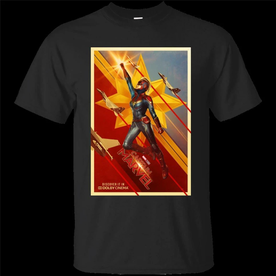 Marvel Shares Exclusive Look At Captain Black T-Shirt Men Size S-5Xl Clothes Tee Shirt | Мужская одежда