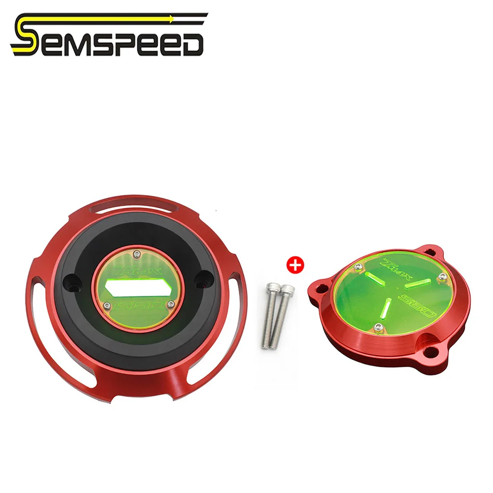 

SEMSPEED New CNC Motorcycle TMAX560 Engine Stator Cover CNC Engine Protector Cover Protector For YAMAHA T-MAX 560/ Tech Max 2020