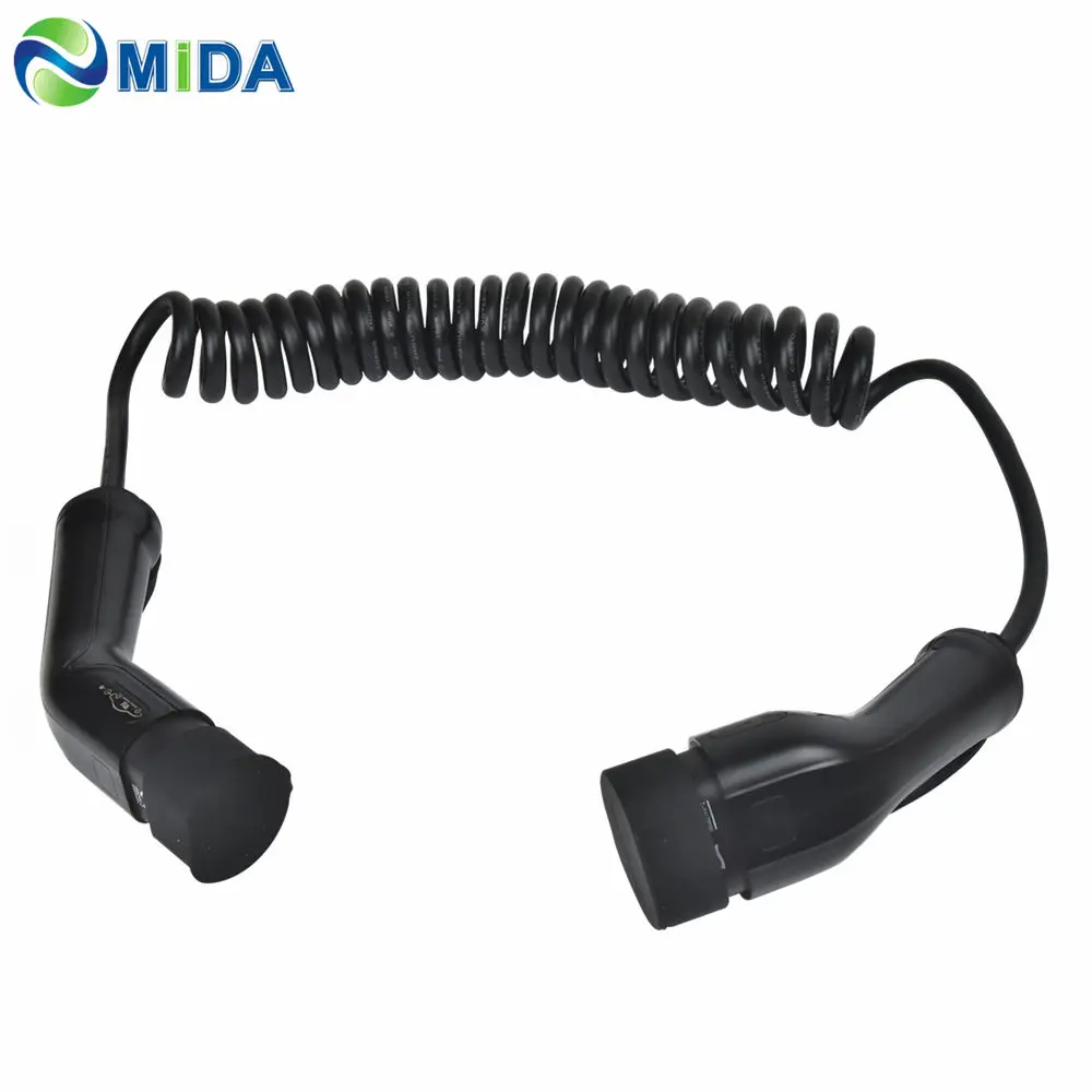 

16A 32A Type 2 to Type 2 Portable EV Charging Cable IEC 62196 Home Use