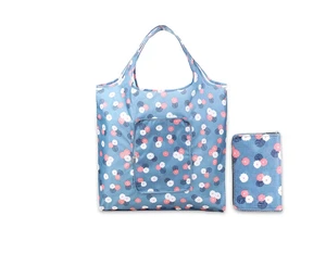 Водонепроницаемая Складная Сумка-тоут для покупок, Экологически чистая многоразовая женская сумка для покупок с принтом