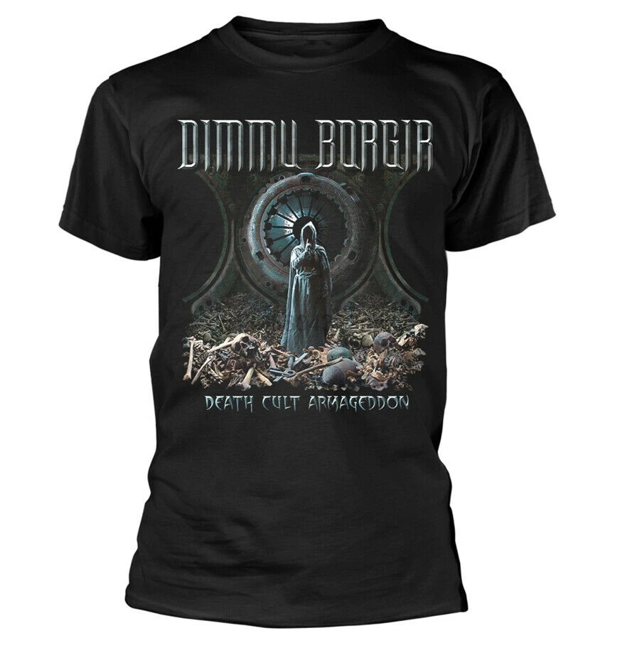 Dimmu Borgir культ смерти Armageddon рубашка S-3XL футболка черный металл Officl для мужчин и