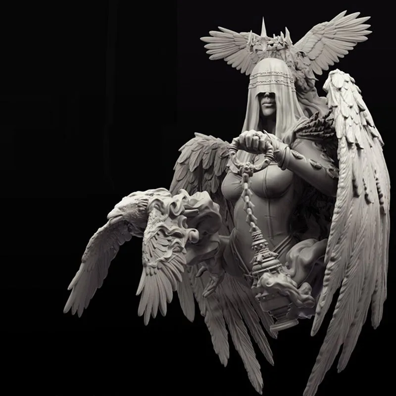 

1/10 Crow Queen Figure Resin Bust Figure X362