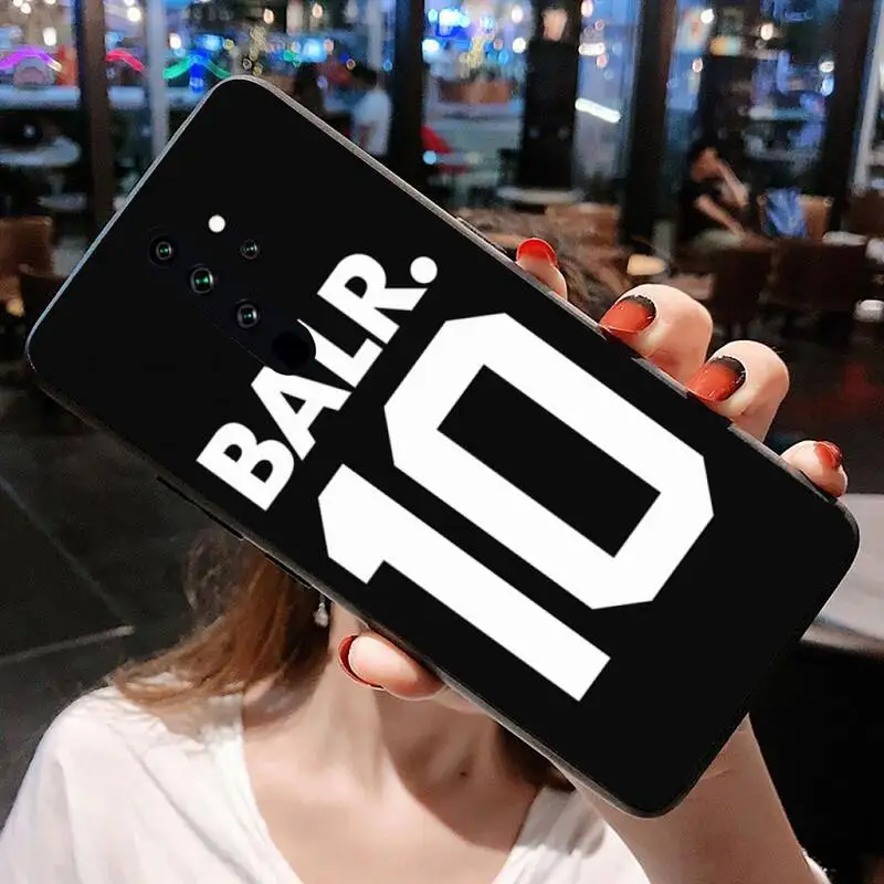

HUAGETOP Life Of A BALR Shining Luxury Phone Case for Redmi Note 9 8 8T 8A 7 6 6A Go Pro Max Redmi 9 K20 K30 Pro
