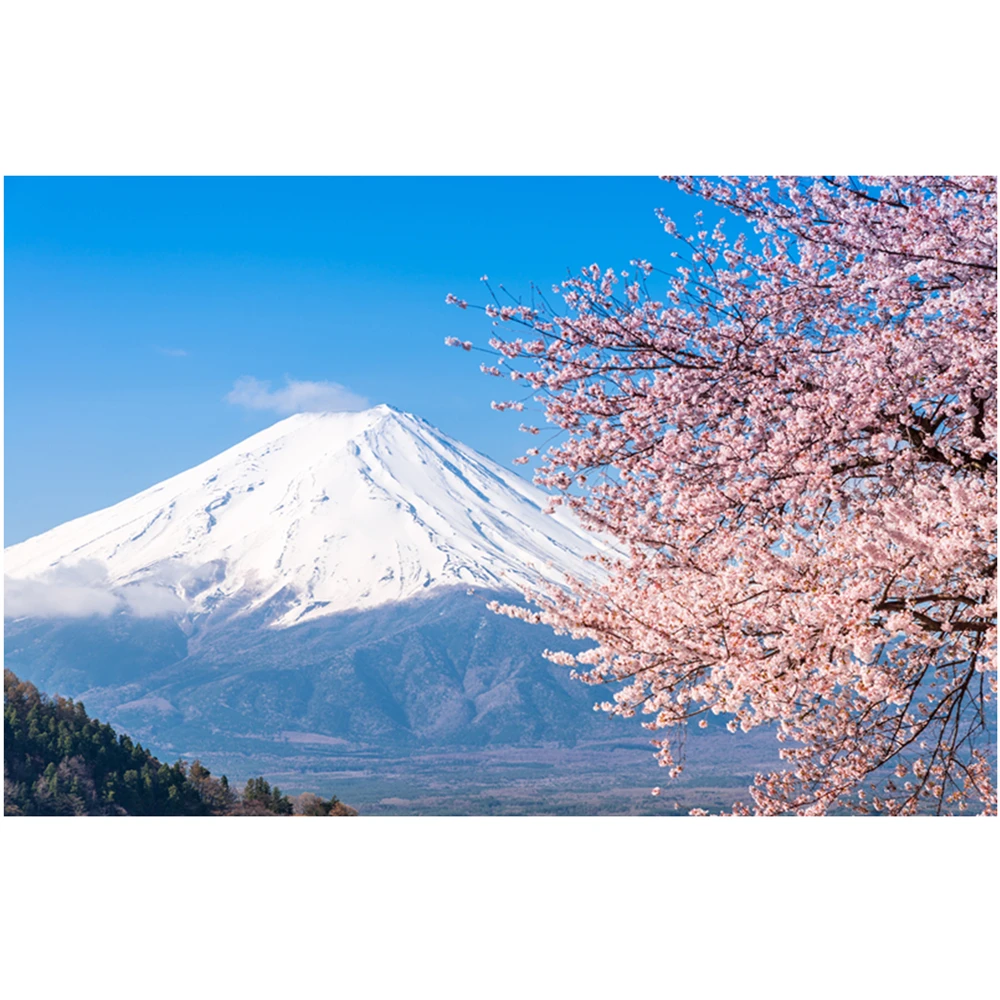 

Colorful print Wall Tapestry Mount Fuji, Japan M339