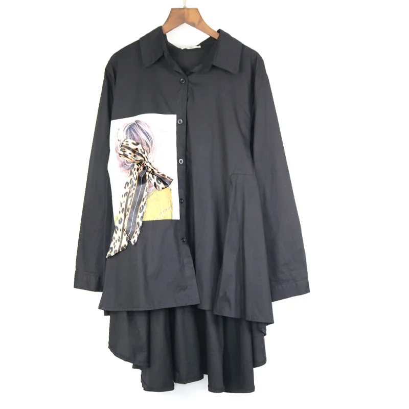 Необычная женская блузка с бантом корейская мода плиссированная принтом