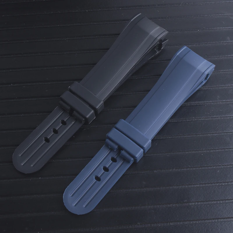 Ремешок для часов Graham Prodive черный резиновый 24 мм|Ремешки часов| |