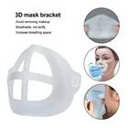 3D маска для рта, поддержка дыхания, вспомогательная маска, внутренняя подушка, кронштейн, пищевой силикон, держатель для маски, дышащая маска