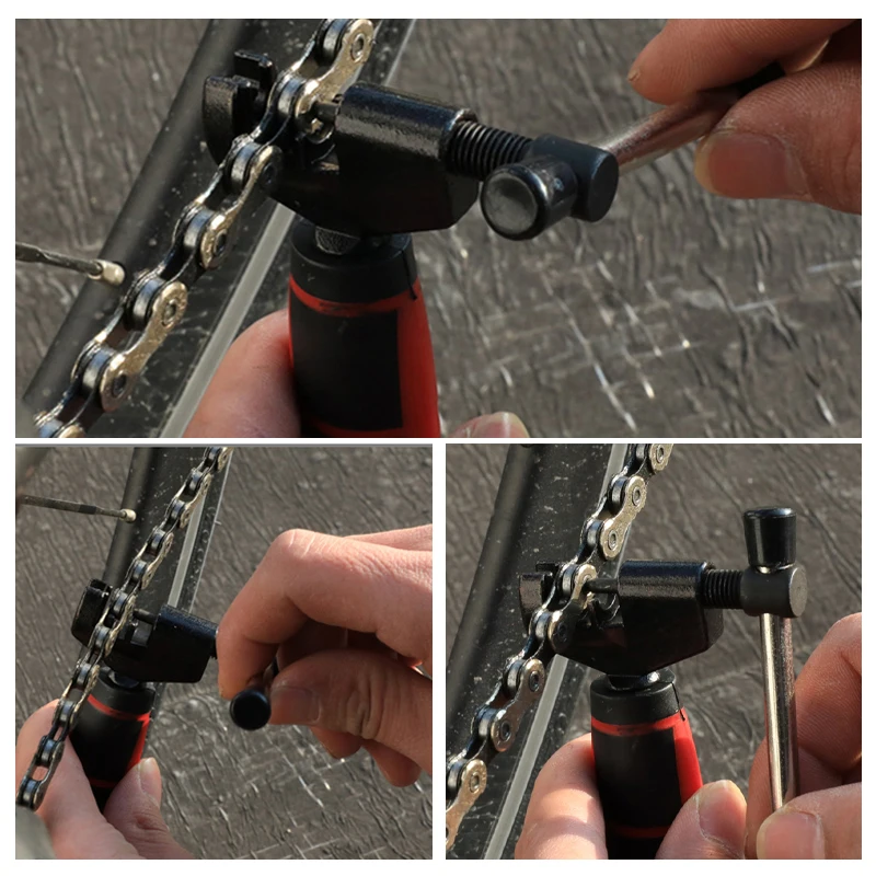

Bike Chain Cutter Tool Bikes Bicycle Cycle Chain Pin Remover Link Breaker Portable MTB Electric Bicycle Repair Removal Tools