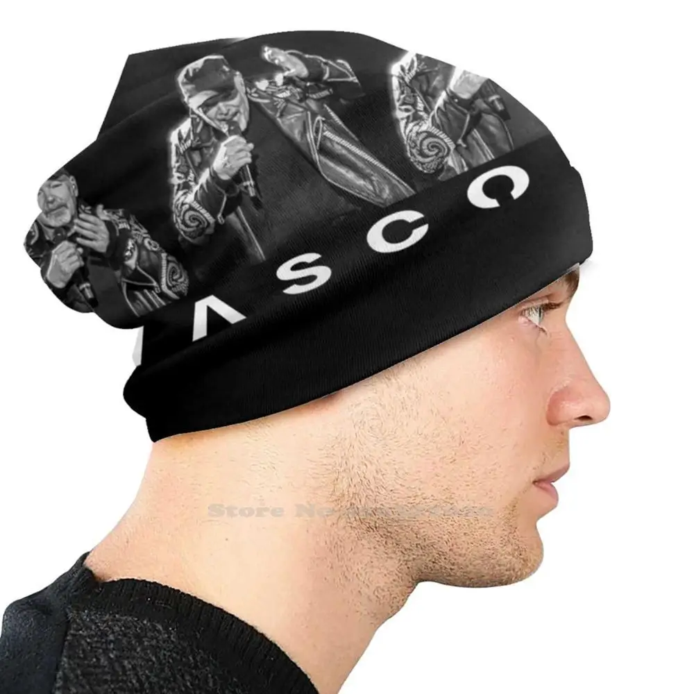 Vasco Rossi унисекс летняя искусственная кожа Vascorossi черный темный верх Regalotop концерт