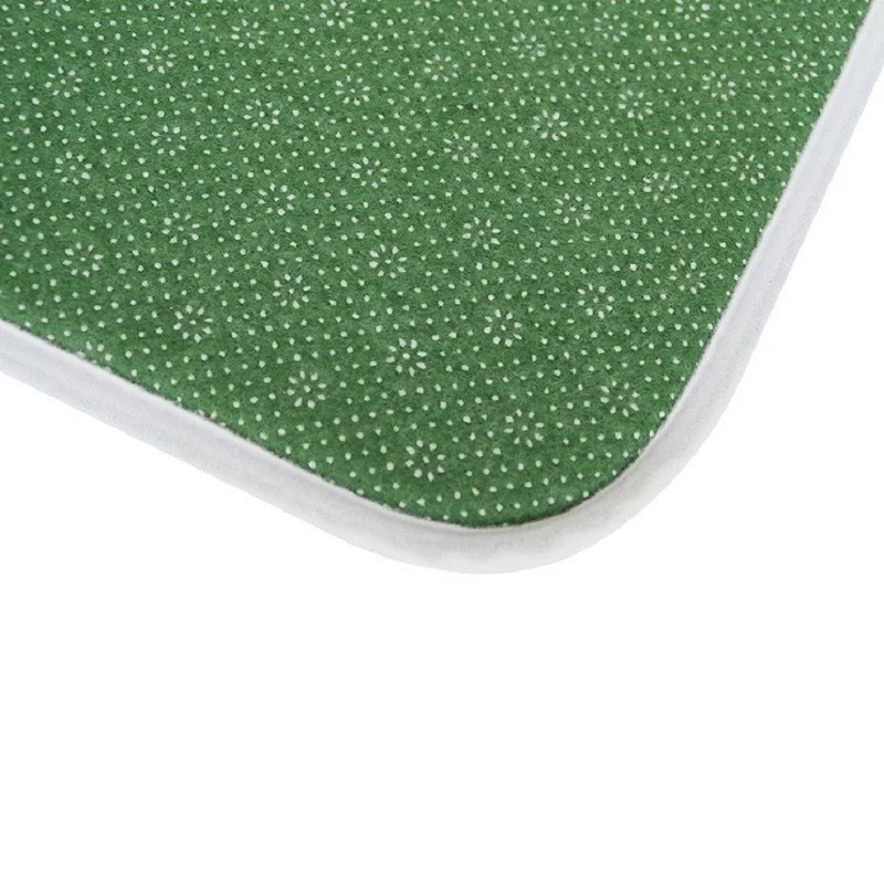 Дизайнерские коврики с зелеными листьями неправильный коврик для входа