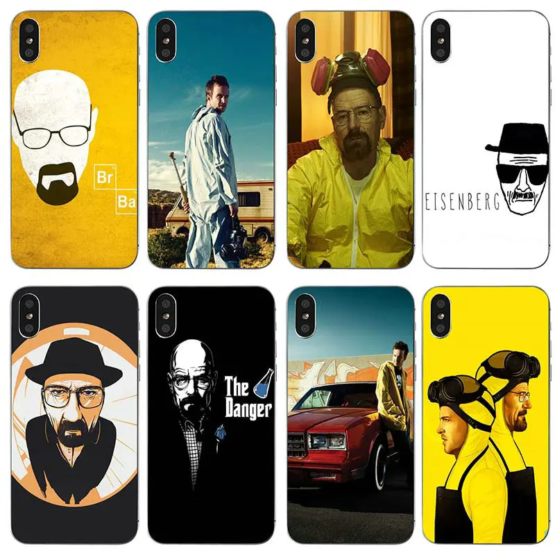 Чехол с принтом во все тяжкие химии .................. изображение хайзенберга мягкий