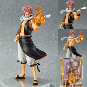 23 см аниме Fairy Tail Natsu 17 масштаб фигурка ПВХ Коллекционные фигурки модель игрушки для рождественского подарка