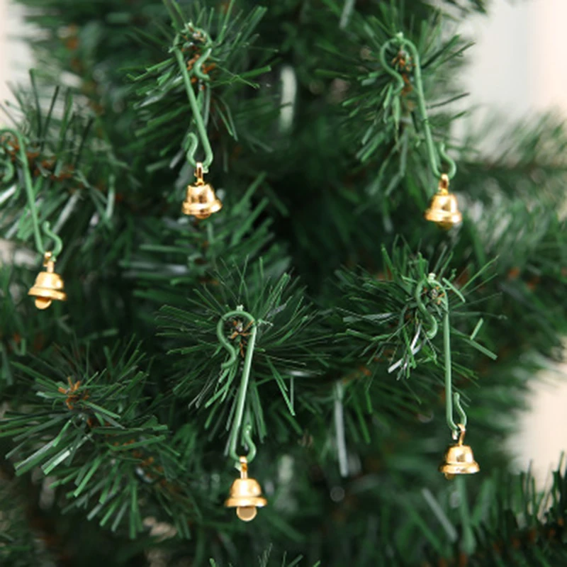 DIY mini merry 20 шт. 1 см золотой маленький колокольчик Счастливого Рождества