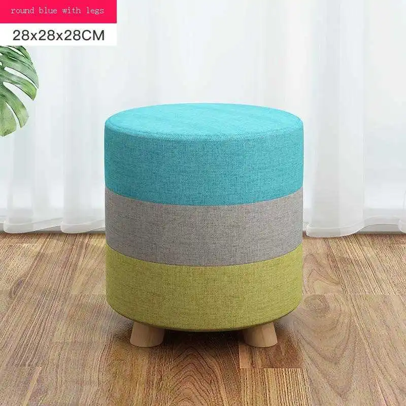 

Подставка для ног Penteadeira Camarim Storage, пуф для смены туфель, табурет для ног