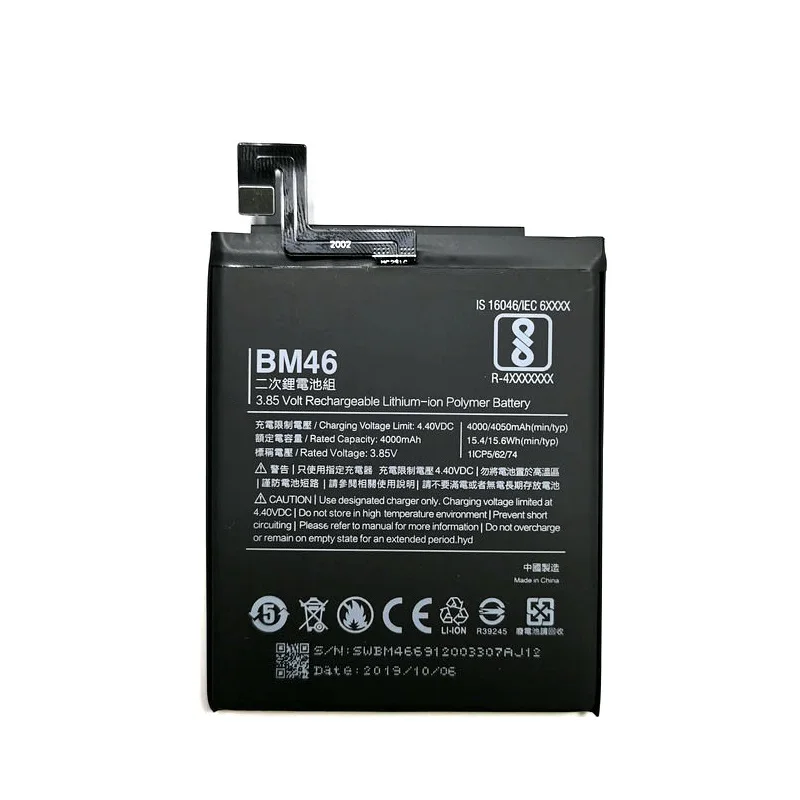 Новый аккумулятор BM46 4000 мАч и инструменты для ремонта замена телефона Xiaomi Redmi Note 3