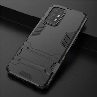 for oppo f19 pro plus 5g case cover for oppo f19 pro plus 5g rubber kickstand shell robot armor funda capa protective phone case