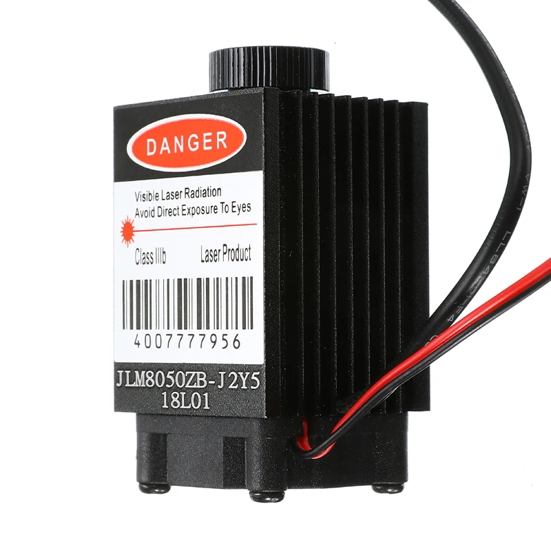 Фокусируемый инфракрасный лазерный диодный точечный модуль 500 МВт нм 12 В + TTL