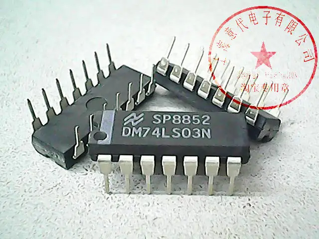 

5 шт DM74LS03N 74LS03
