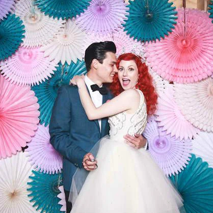 Mariage украшения бумажный вентилятор 3 шт./лот 20 см оптовая продажа/Retai тканевые