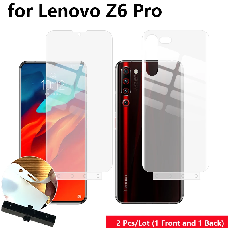 2 шт./лот защита для экрана с защитой от царапин и отпечатков пальцев Lenovo Z6 Pro 6 39&quot