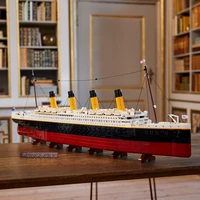 9090pcs titanic classic love movie scene ship 10294 cruise ship boat model building blocks bricks collectiontoys for children