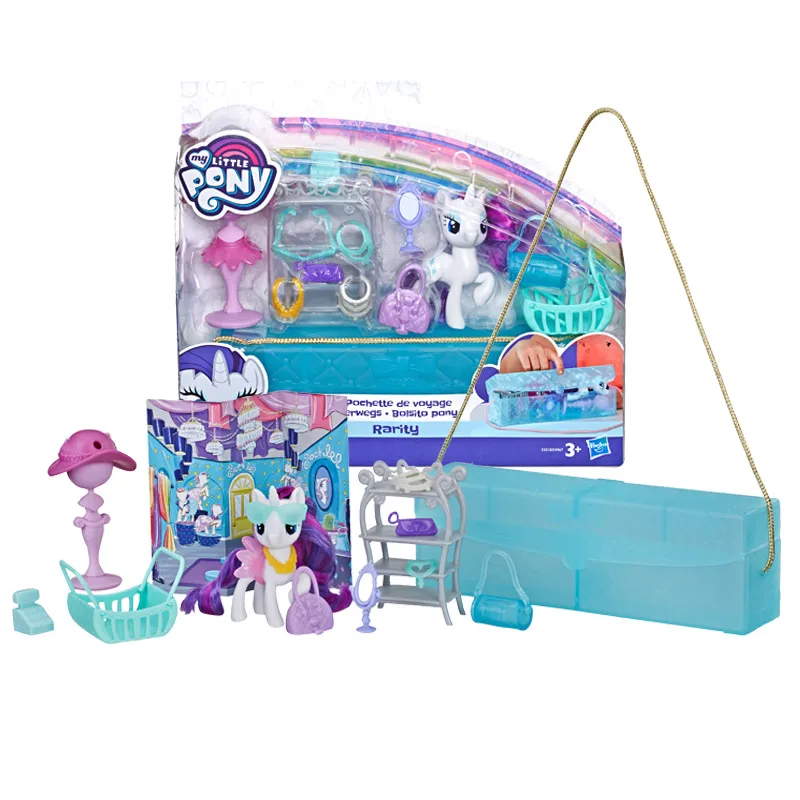My Little Pony Twilight Sparkle Flutter застенчивая Принцесса Селестия фигурка куклы дети Рождество подарки на день рождения игрушка - Цвет: rarity 0685