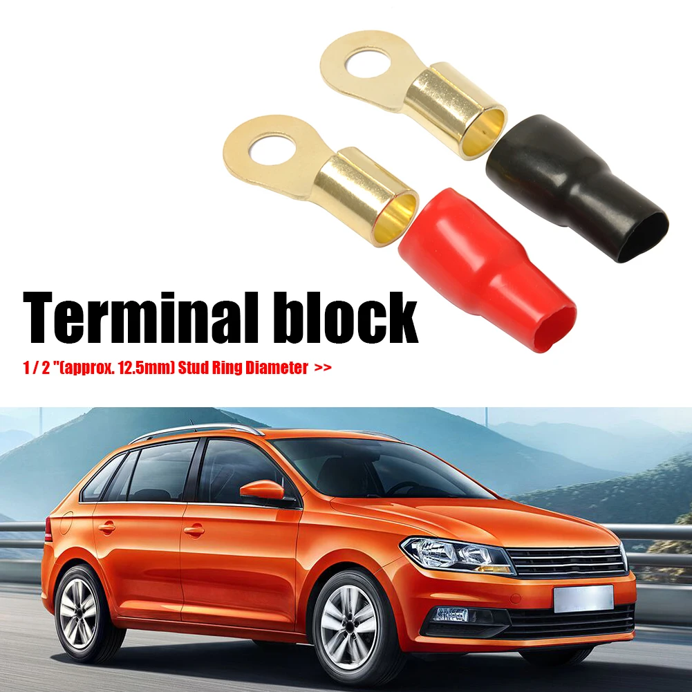 

Набор электрических соединителей 0GA, комплект клемм с оболочкой, 2 шт.