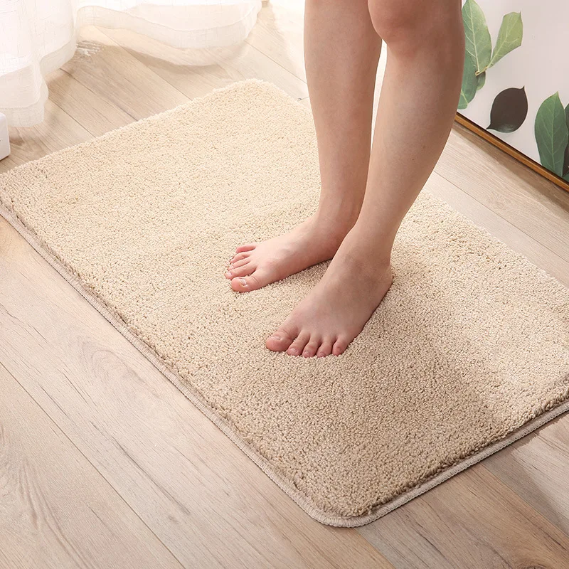 

Simple Style Rug Solid Carpet Anti-slip Carpets for Living Room Decorations Rugs for Bedroom for Home Door Mat