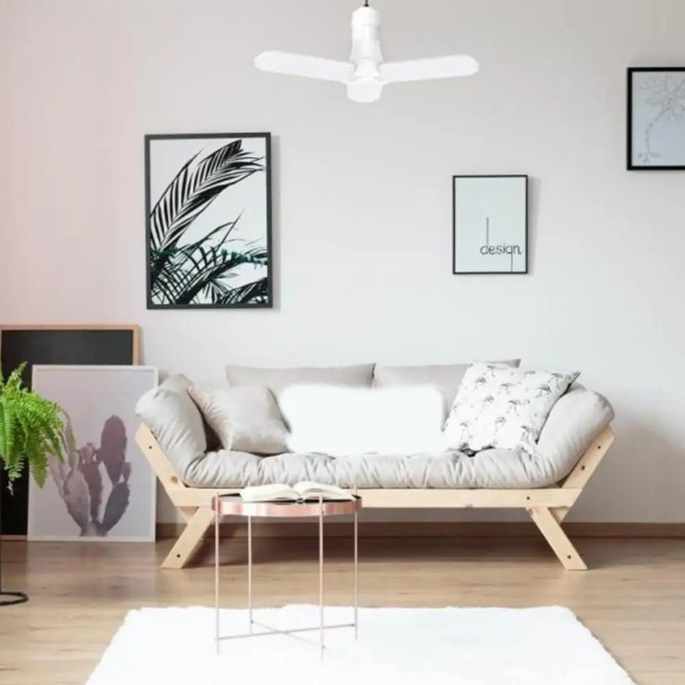 

E26 45W/55W 3/4 Blades Cool Light Warm Lamp LED Bulb Garage Lighting Equipment Lighting Led Lamp Ceiling Fan Lampada Led Light