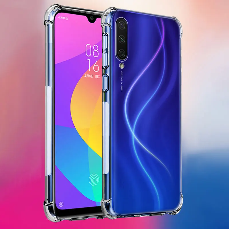 For Redmi Note 8 Pro Case Transparent Clear Soft Shockproof Back Cover 8T 8A Phone Protective |