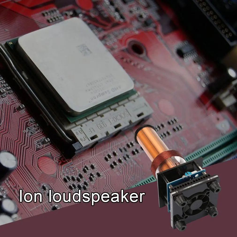 

40V DC1800mA Large MINI Music Coil Plasma Speaker With Wireless Clear Sound Quality Durability Speaker