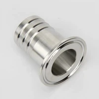 metalist od 63mm stainless steel ss304 sanitary hose barb pipe fitting ferrule od 77 5mm fit 2 5 tri clamp for home brew