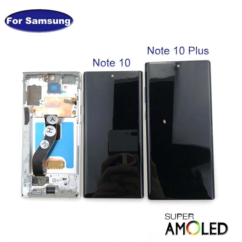 Оригинальный ЖК дисплей для Samsung Galaxy Note 10 N970F note10 plus N975 N9750 сенсорный экран|Экраны