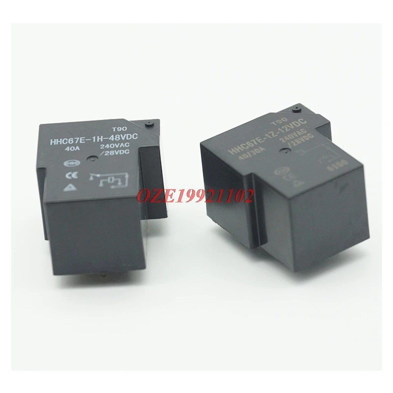 1 шт. DC 12 В 24 в катушка SPST 4 Pin 30A 40A ток Мини реле питания PCB тип без NC 1H 1D 1Z|Реле| |