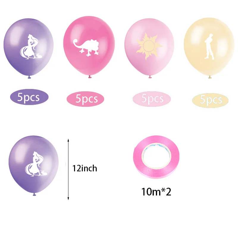 1 Набор украшение для вечеринки в честь Дня рождения девочек | Дом и сад