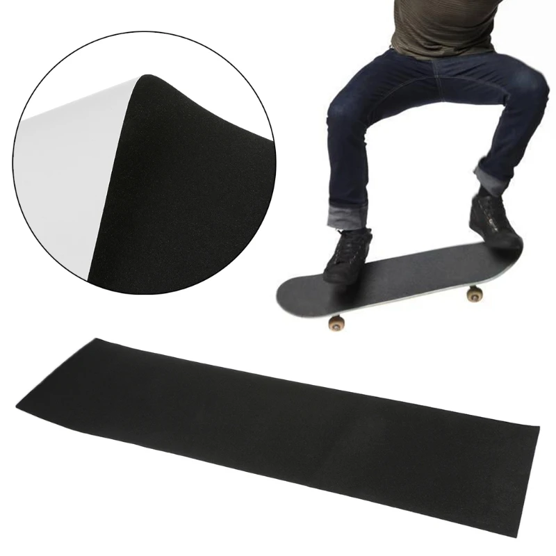

Pro Skateboard Deck Sandpaper Grip Tape Skating Board Longboarding 81x21cm R3ME