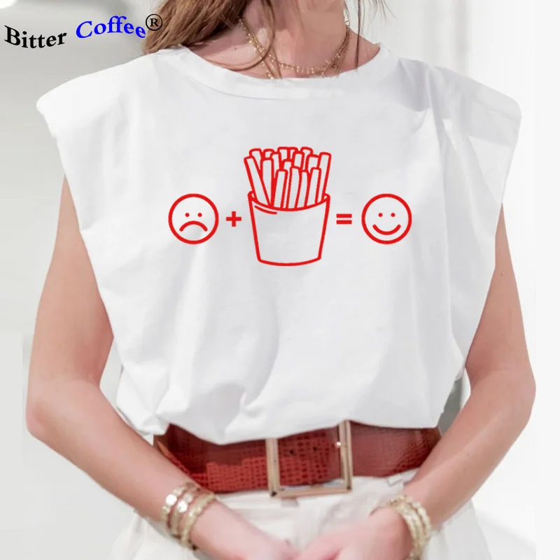 Летняя новая модная футболка без рукавов с забавными буквами Tumblr для девочек