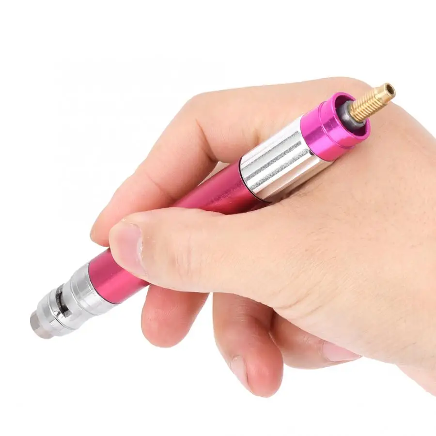 Угловая шлифовальная машинка пневматическая гравировальная ручка красная мини