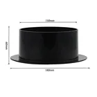 1 шт., соединитель для выхлопной трубы, 456 дюйма