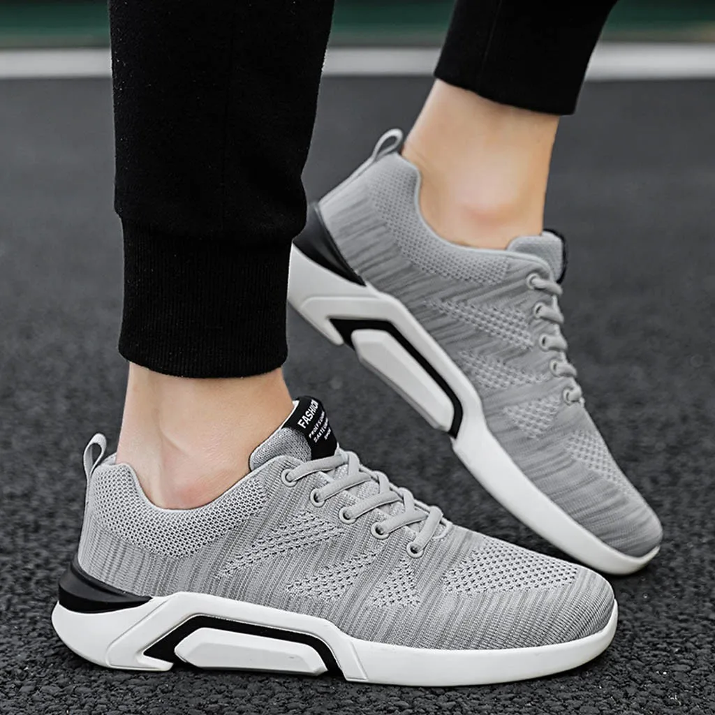 SAGACE пара обуви Мужская Уличная легкая дышащая безопасная плетеная повседневная